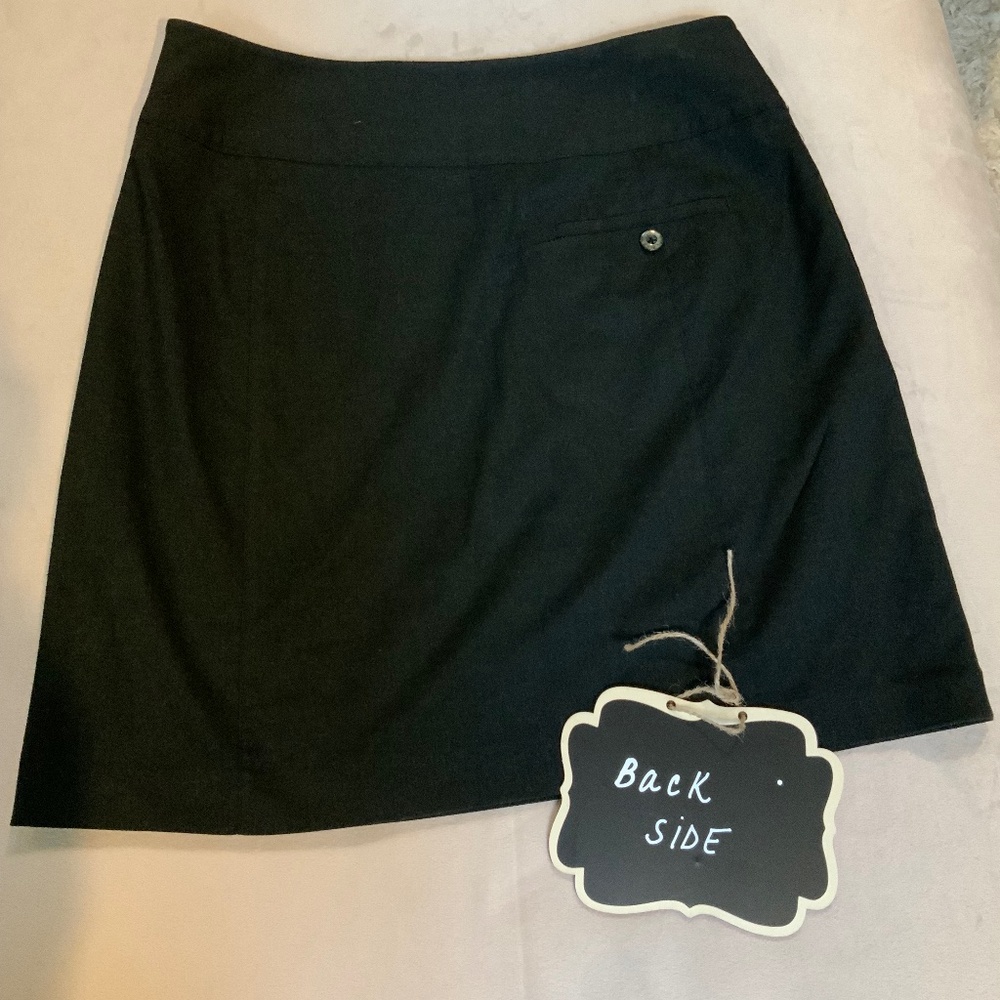 EP Pro Grey 6 Golf Skort Pickleball Active Coastal Cottagecore Monochrome